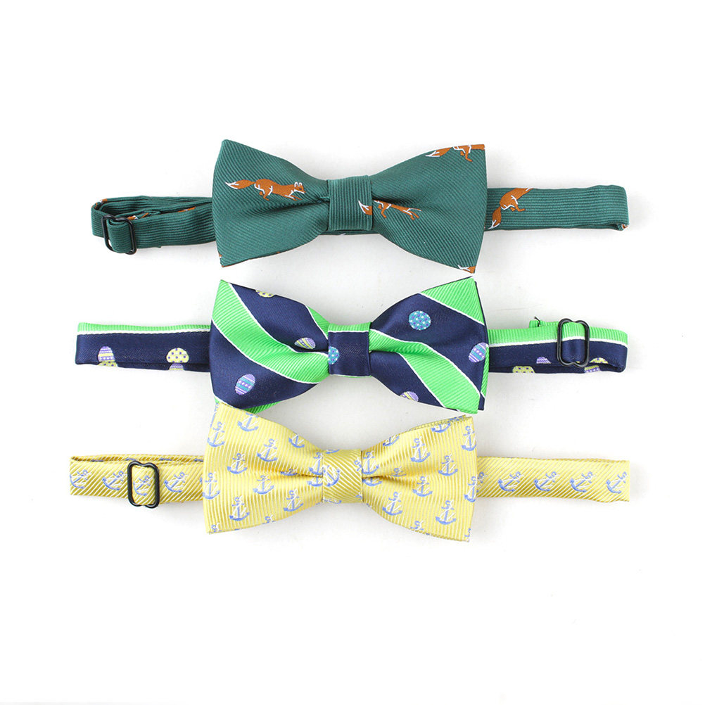 Bow Tie Pre Tied - Gravata borboleta ajustável de poliéster para