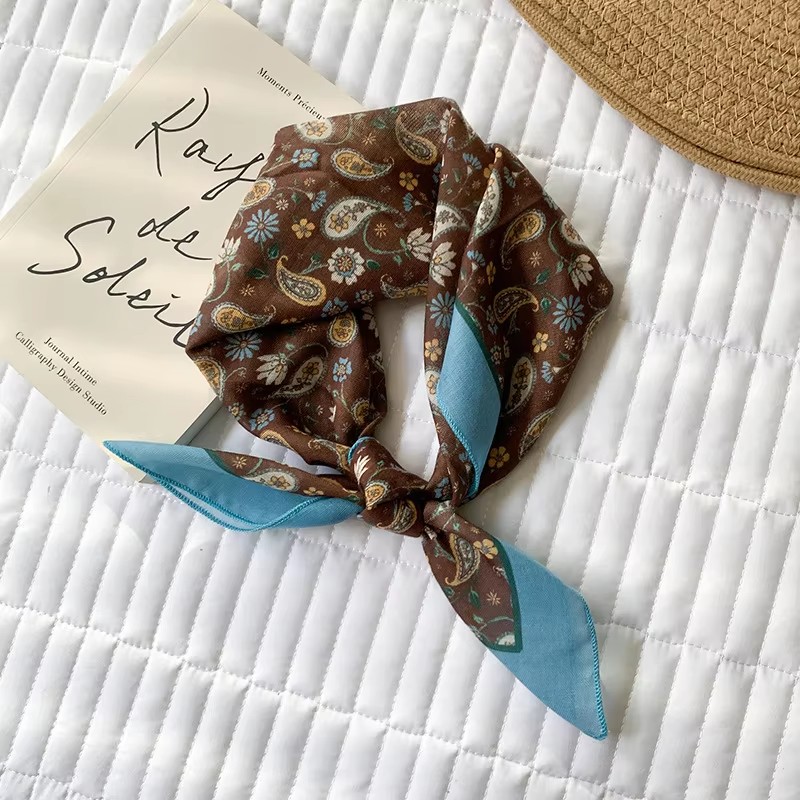 Bandana Cotton - Lenço de algodão sentimento lenço para