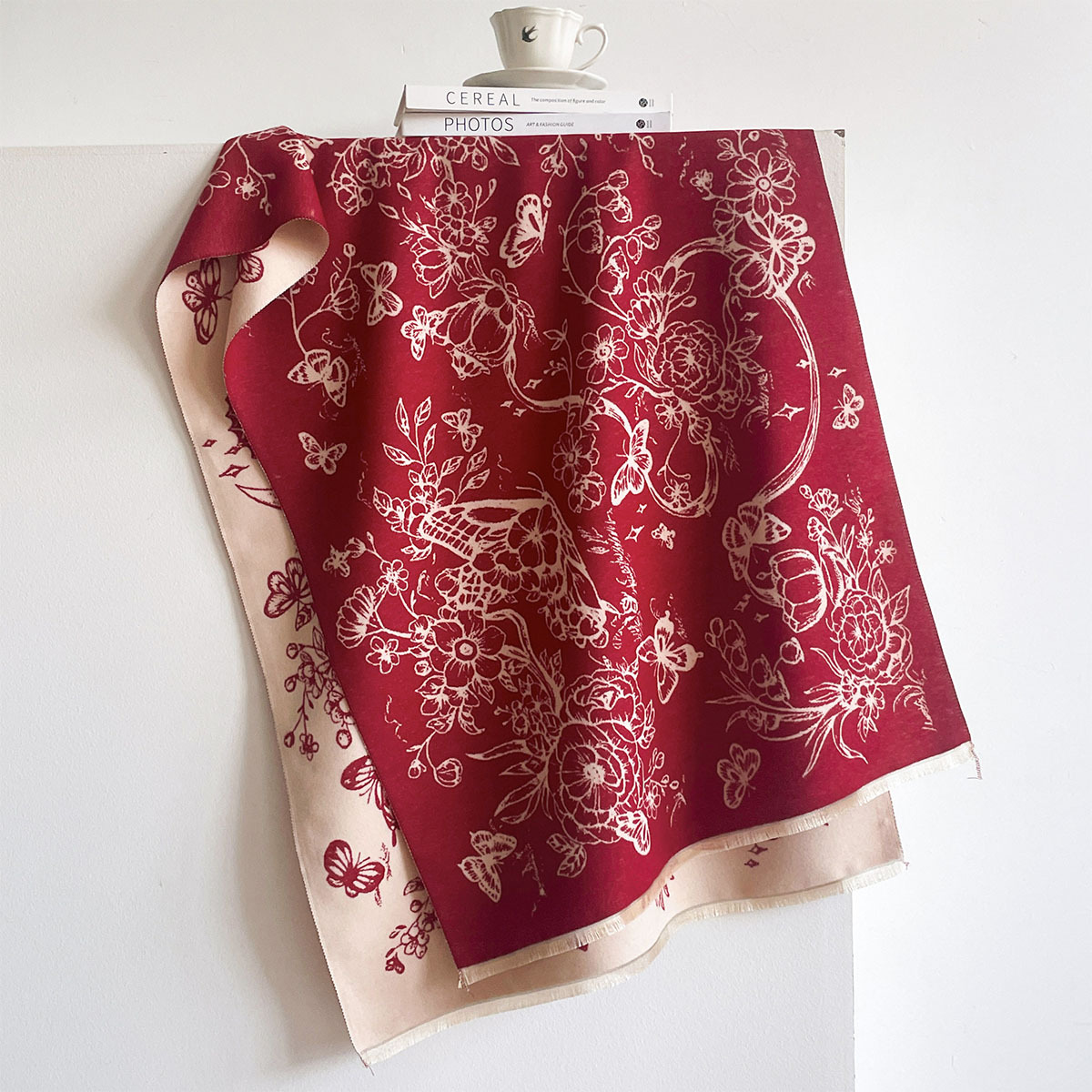 Cachecol de imitação de caxemi - Pashmina Wrap Large avaliação e preço