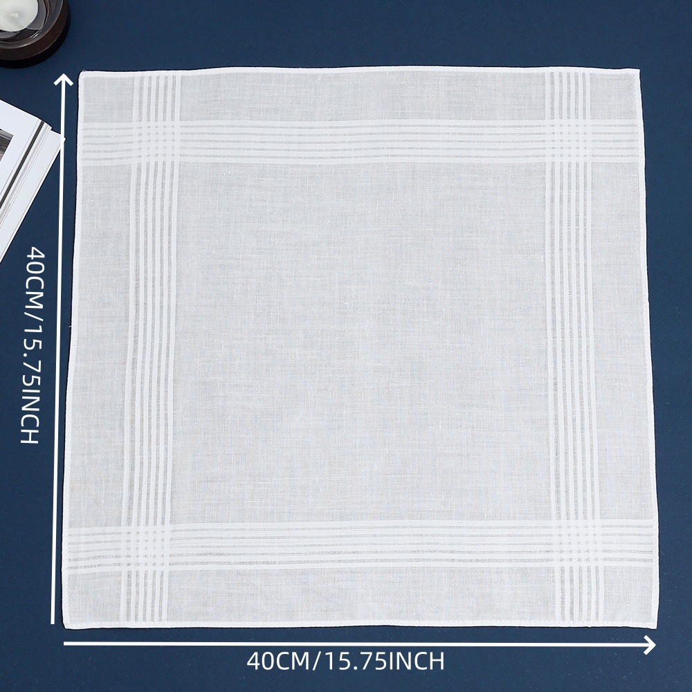 Lenço de algodão personalizado - Handkerchief Cotton Men avaliação e preço