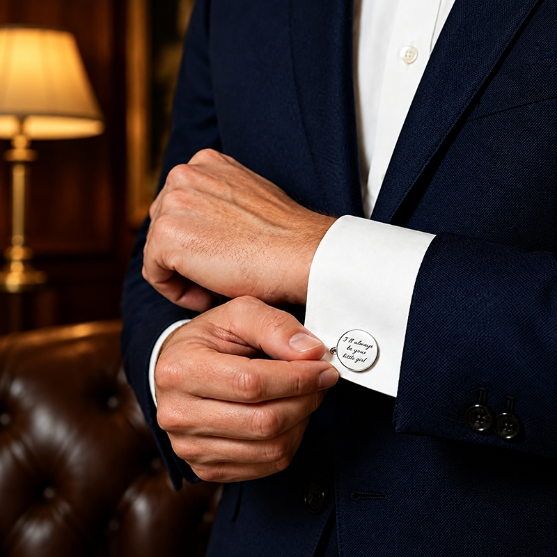 Conjunto de abotoaduras e pren - Tie Bar Set Gift avaliação e preço