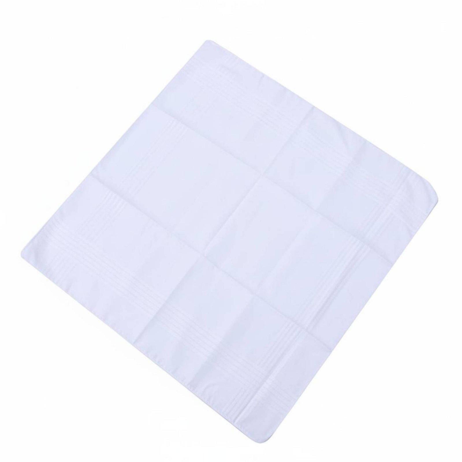 Lenços de Algodão Brancos para - Handkerchief Cotton Men avaliação e preço