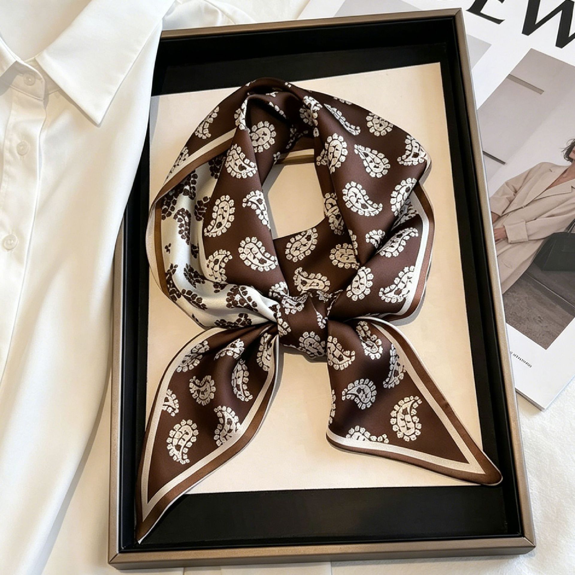 Lenços de pescoço longos de lu - Face Scarf Mask avaliação e preço