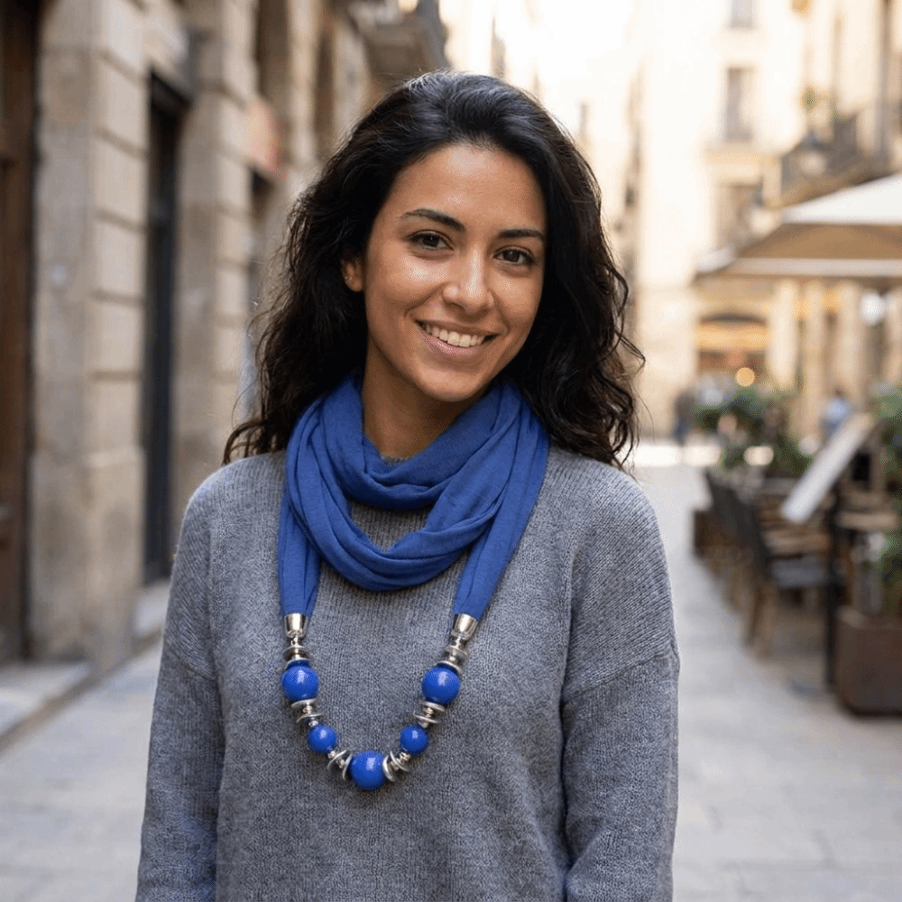 Cachecol de Chiffon da Moda, C - Infinity Scarf Knit avaliação e preço