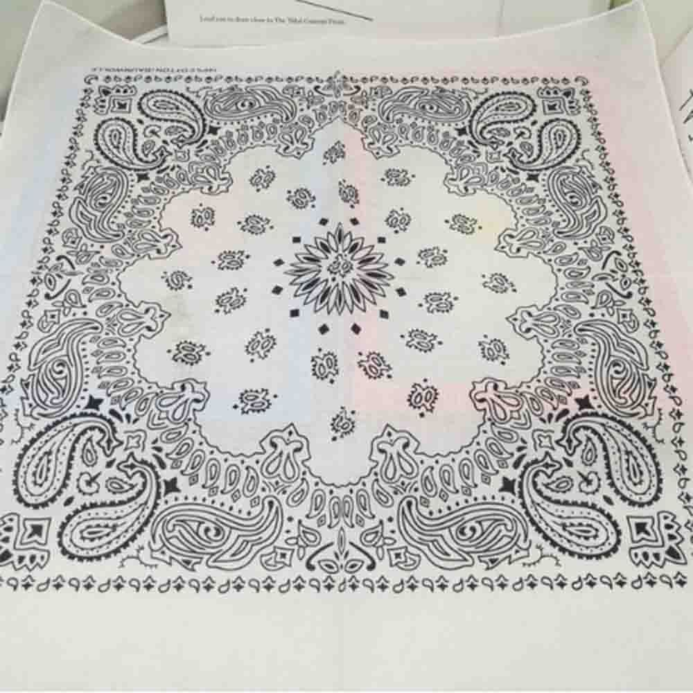Lenço de cabeça masculino 55cm - Handkerchief Cotton Men avaliação e preço