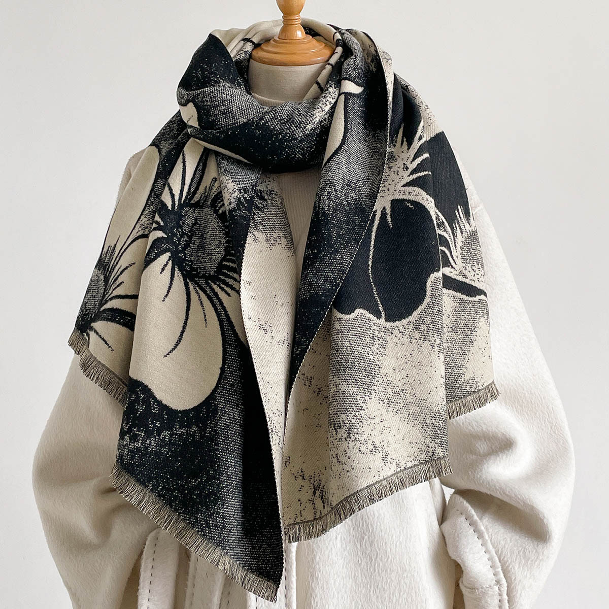 Cachecol Feminino de Imitação  - Pashmina Wrap Large avaliação e preço