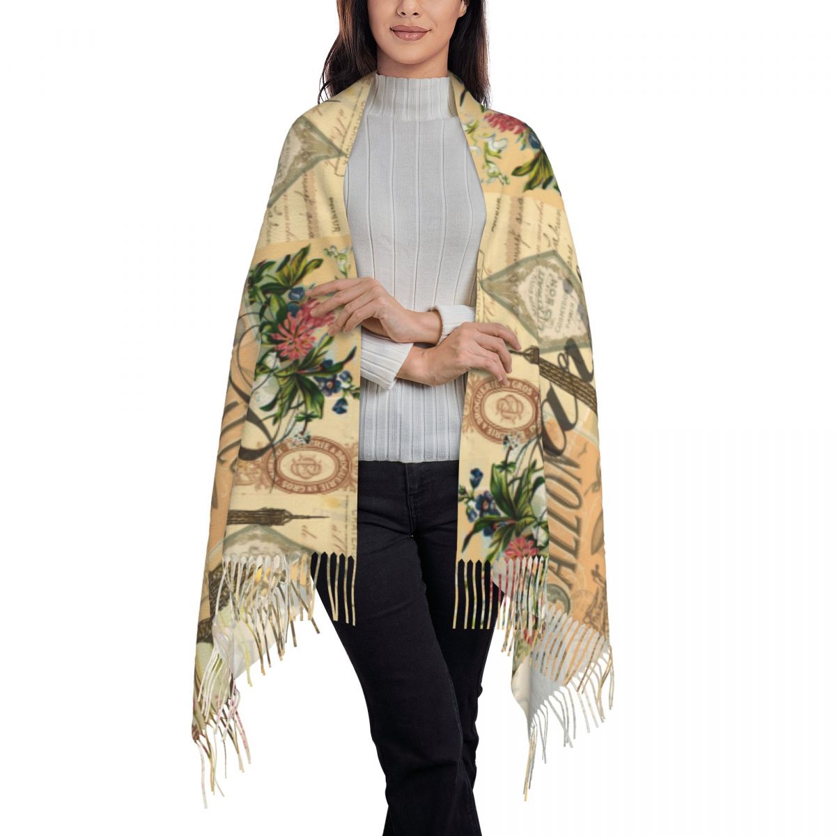 Xale envoltório feminino inver - Pashmina Wrap Large avaliação e preço
