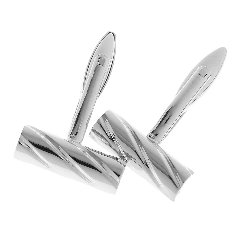 Abotoaduras de Concha de Carac - Tie Clip Silver avaliação e preço