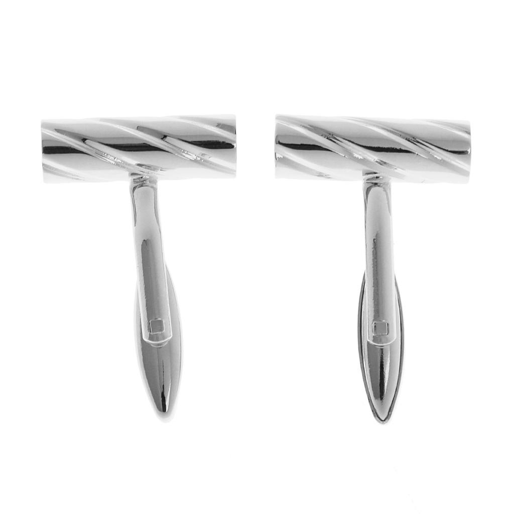 Abotoaduras de Concha de Carac - Tie Clip Silver avaliação e preço