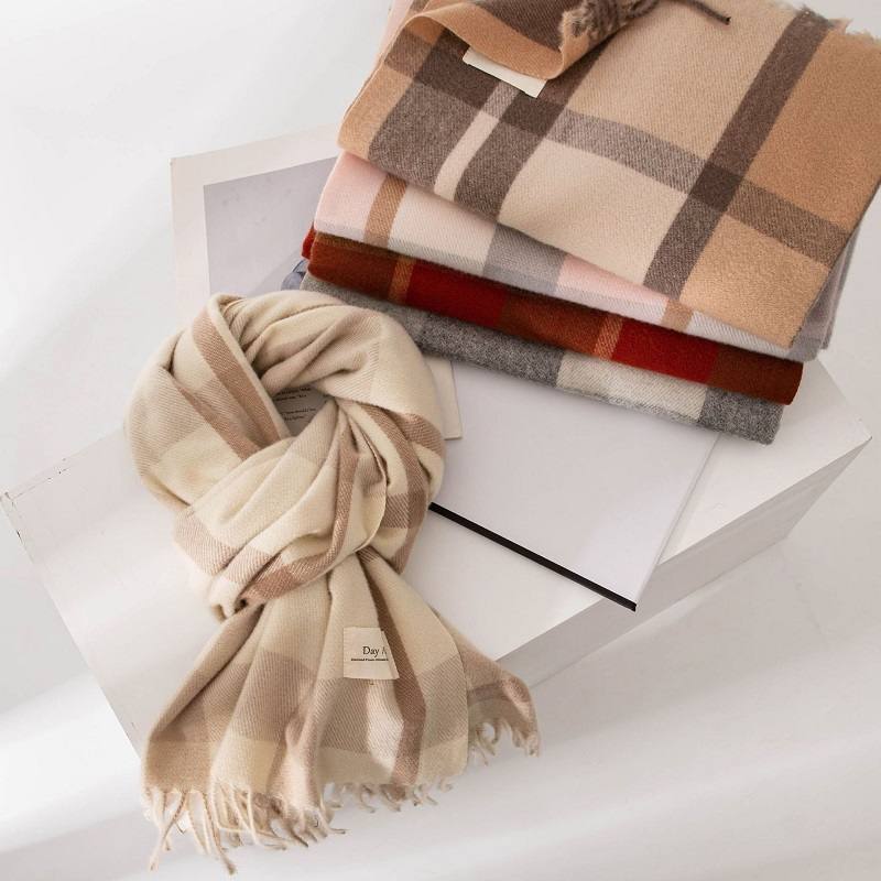 Cachecol de pescoço grosso, co - Infinity Scarf Knit avaliação e preço