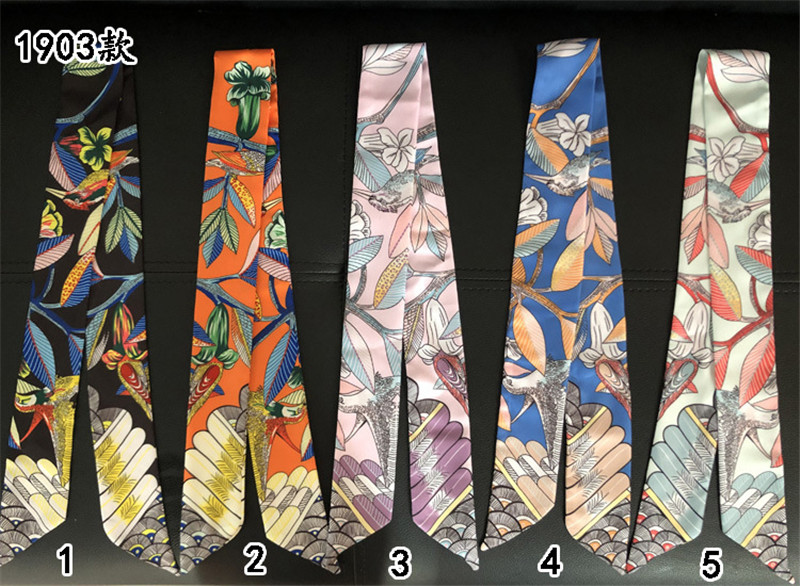 Marca de luxo hummingbird impr - Ascot Neck Scarf avaliação e preço